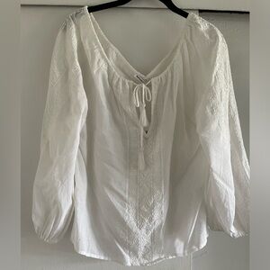 REFORMATION: linen white top NWT never worn